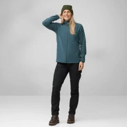 Damen Fjällräven Pullover Und Fleecepullover|Outdoorjacken^ÖVIK LITE FLEECE JACKET W Damen - Fleecejacke
