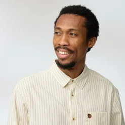 Herren Fjällräven Hemden^ÖVIK RELAXED HEMP SHIRT LS M Herren - Outdoor Hemd