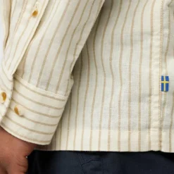 Herren Fjällräven Hemden^ÖVIK RELAXED HEMP SHIRT LS M Herren - Outdoor Hemd