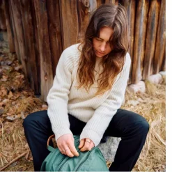 ÖVIK RIB SWEATER W Damen - Wollpullover Damen Pullover Und Fleecepullover