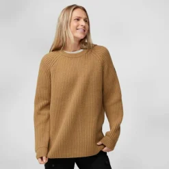 ÖVIK RIB SWEATER W Damen - Wollpullover Damen Pullover Und Fleecepullover
