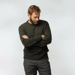 Hot ÖVIK ROUND-NECK SWEATER M Herren - Wollpullover Herren Pullover Und Fleecepullover