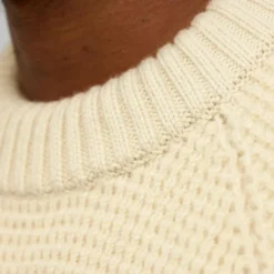 Best ÖVIK WAFFLE KNIT M Herren - Wollpullover Herren Pullover Und Fleecepullover