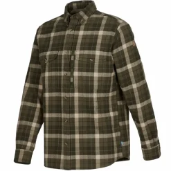 Herren Fjällräven Hemden^VÄRMLAND HEAVY FLANNEL SHIRT M Herren - Flanellhemd