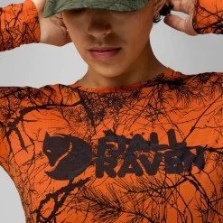 Damen Fjällräven Shirts Und Tops^VÄRMLAND WOOL LS W Damen - Langarmshirt