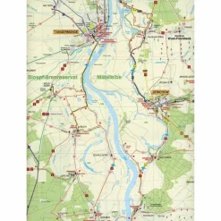 Sale FLUSSLANDSCHAFT BURG, JERICHOW - Wanderkarte Fahrradkarten|Wanderkarten Und Winterkarten