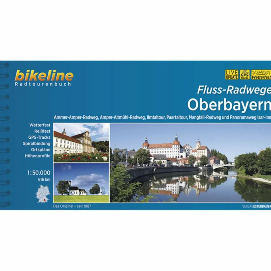 Radwanderführer Und Mountainbikeführer^FLUSS-RADWEGE OBERBAYERN - Radwanderführer
