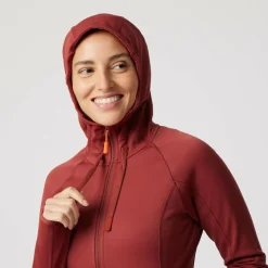 Damen FRILUFTS Pullover Und Fleecepullover|Outdoorjacken^FJERGEN HOODED FLEECE JACKET Damen - Fleecejacke