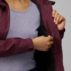 HAGBY COAT Damen - Regenmantel Damen Outdoorjacken