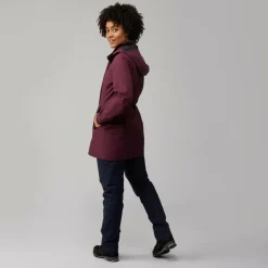 HAGBY COAT Damen - Regenmantel Damen Outdoorjacken