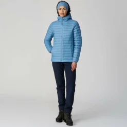 Sale KLUKUFOSS HOODED DOWN JACKET Damen - Daunenjacke Damen Outdoorjacken