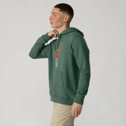 Herren FRILUFTS Pullover Und Fleecepullover^OMAUI PRINTED HOODY Herren - Hoodie