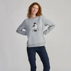 Damen FRILUFTS Pullover Und Fleecepullover^OMAUI PRINTED SWEATER Damen - Sweatshirt