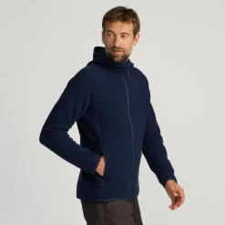 Sale REILA HOODED KNITTED FLEECE JACKET Herren - Wolljacke Herren Pullover Und Fleecepullover|Outdoorjacken