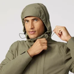 Herren FRILUFTS Outdoorjacken^SAKATA HOODED PADDED PARKA Herren - Winterjacke