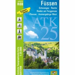 Clearance FÜSSEN 1:25 000 - Wanderkarte Fahrradkarten|Wanderkarten Und Winterkarten