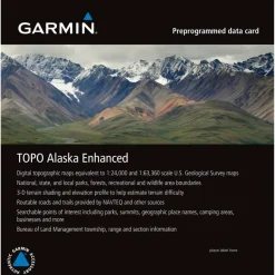Garmin Gps-Zubehör^MICROSD/SD KARTE: TOPO ALASKA ENHANCED - Karte