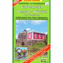 Sale GARTENREICH DESSAU-WÖRLITZ 1 : 50 000 - Wanderkarte Fahrradkarten|Wanderkarten Und Winterkarten