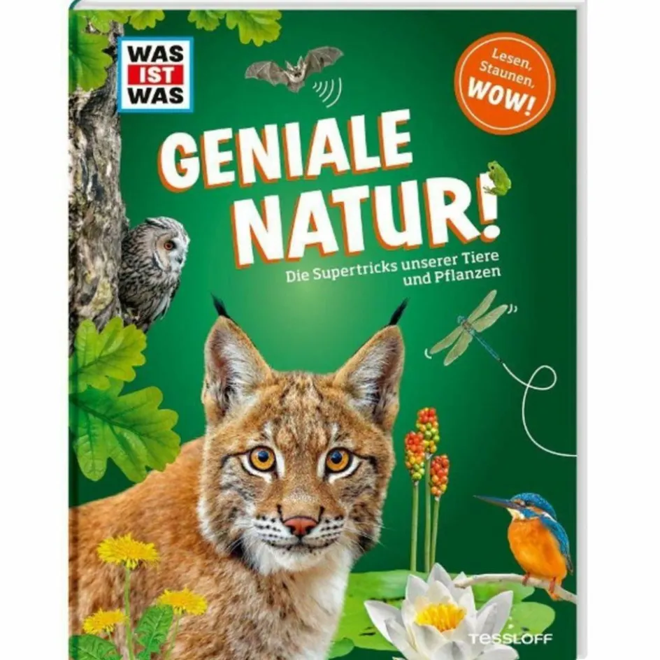 Kinder Naturratgeber Und Sachbücher|Kinderbücher Und Jugendbücher^GENIALE NATUR! DIE SUPERTRICKS UNSERER TIERE UND PFLANZEN - Kinderbuch