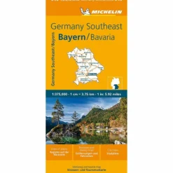 Straßenkarten|Straßenkarten^GERMANY SOUTHEAST, BAVARIA - MICHELIN REGIONAL MAP 546 - Straßenkarte