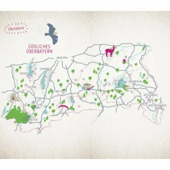 GLÜCKSORTE IM SÜDLICHEN OBERBAYERN - Reiseführer Reiseführer Deutschland