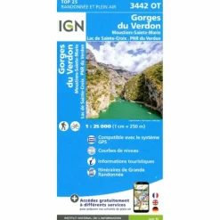 Fahrradkarten|Fahrradkarten^GORGES DU VERDON 1:25 000