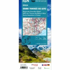 Straßenkarten|Straßenkarten^GRANDE TRAVERSÉE DES ALPES - Straßenkarte