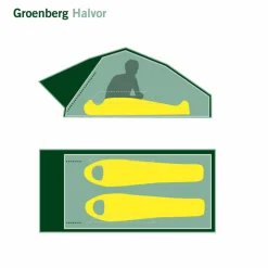 Hot HALVOR 160 ROOFTOP TENT - Dachzelt Autodachzelte Und Dachträger