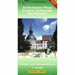 Wanderkarten Und Winterkarten|Wanderkarten Und Winterkarten^GROßENHAINER PFLEGE WESTLAUSITZ DER SCHR - Wanderkarte