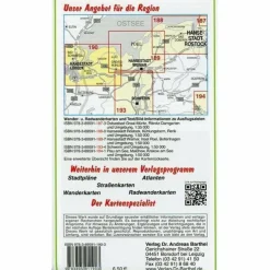 Fahrradkarten|Wanderkarten Und Winterkarten^HANSESTADT LÜBECK, TRAVEMÜNDE, BOLTENHAGEN - Wanderkarte