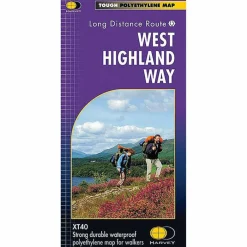 Wanderkarten Und Winterkarten|Wanderkarten Und Winterkarten^HARVEY MAPS WEST HIGHLAND WAY - Wanderkarte