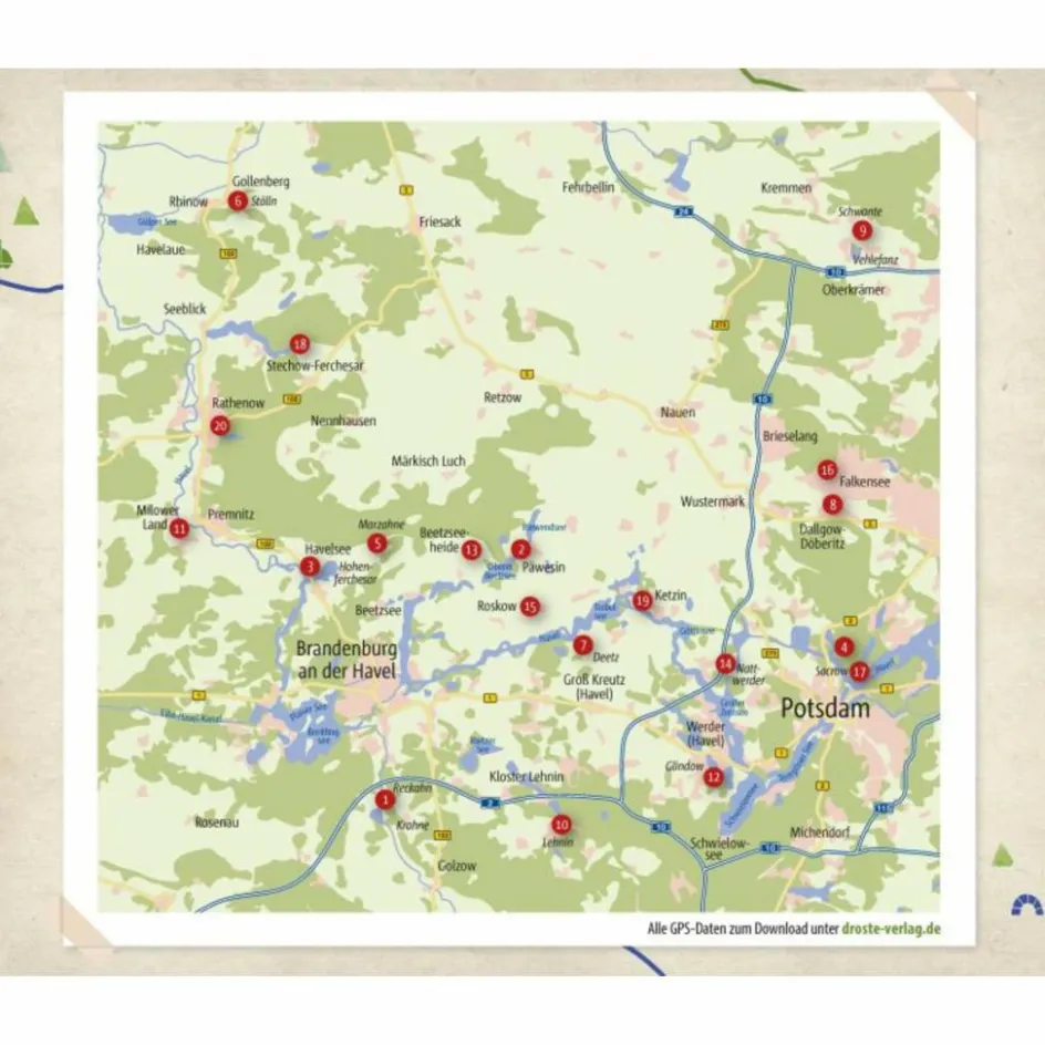 Clearance HAVELLAND. WANDERN FÜR DIE SEELE Wanderführer