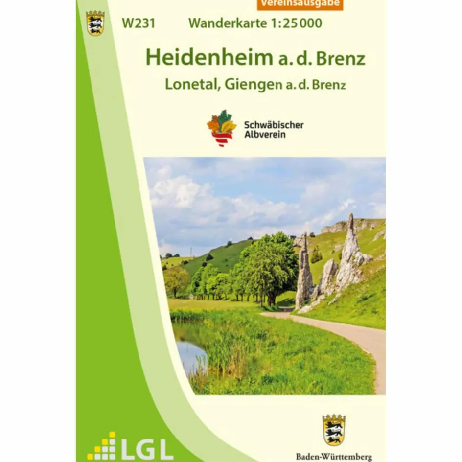 Best HEIDENHEIM A.D.BRENZ - LONETAL, GIENGEN A.D.BRENZ - Wanderkarte Wanderkarten Und Winterkarten|Wanderkarten Und Winterkarten