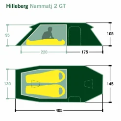 Hilleberg 2-Personen-Zelte|Winterzelte^NAMMATJ 2 GT - Tunnelzelt