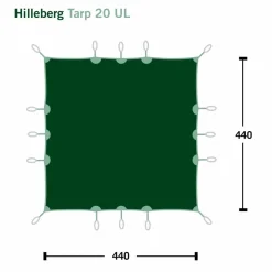 Hilleberg Tarps^TARP 20 UL - Tarp