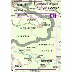 Clearance HINTERE SÄCHSISCHE SCHWEIZ BLATT 2 - Wanderkarte Wanderkarten Und Winterkarten|Wanderkarten Und Winterkarten