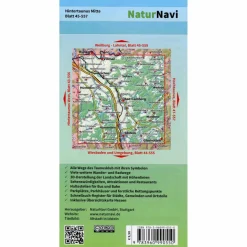 Sale HINTERTAUNUS MITTE 1:25.000, BLATT 45- - Wanderkarte Wanderkarten Und Winterkarten|Wanderkarten Und Winterkarten