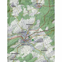 Wanderkarten Und Winterkarten|Wanderkarten Und Winterkarten^HINTERTAUNUS WEST 1:25.000, BLATT 43-5 - Wanderkarte