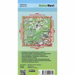 Wanderkarten Und Winterkarten|Wanderkarten Und Winterkarten^HOCHTAUNUS 1:25.000, BLATT 47-557 - Wanderkarte