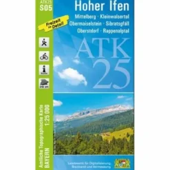 Discount HOHER IFEN (AMTLICHE TOPOGRAPHISCHE KARTE 1:25000) Fahrradkarten|Wanderkarten Und Winterkarten