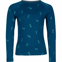 Clearance K MERINO 200 OASIS LS CREWE SNOW DAY Kinder - Langarmshirt Kinder Kinder Funktionsunterwäsche