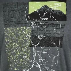 Herren Icebreaker Shirts Und Tops^M MERINO 150 TECH LITE SS TEE INFOGRAPHIC Herren - Funktionsshirt