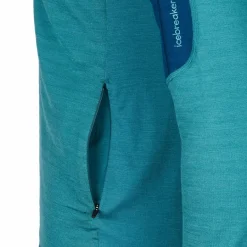 Herren Icebreaker Pullover Und Fleecepullover|Outdoorjacken^M MERINO BLEND 300 REALFLEECE DESCENDER LS ZIP HOODIE Herren - Kapuzenjacke