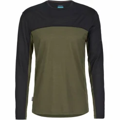 Herren Icebreaker Shirts Und Tops^MEN MERINO BLEND 125 COOL-LITE SPHERE LS TEE COLOUR BLOCK Herren - Langarmshirt