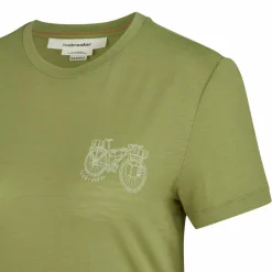 Outlet W MERINO 150 TECH LITE SS TEE ADVENTURE RID Damen - Funktionsshirt Damen Shirts Und Tops