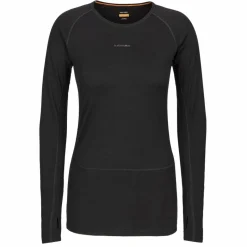 Damen Icebreaker Funktionsunterwäsche|Shirts Und Tops^W MERINO 200 ZONEKNIT LS CREWE Damen - Langarmshirt