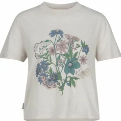 Online WOMEN MERINO 150 TECH LITE SS CROP TEE NZ FLORA Damen - Funktionsshirt Damen Shirts Und Tops