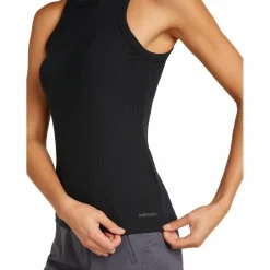Outlet WOMEN MERINO BLEND RIB LOTUS TANK Damen - Trägershirt Damen Shirts Und Tops|Funktionsunterwäsche