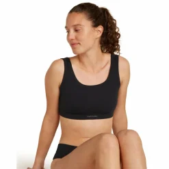 Outlet WOMEN MERINO BLEND RIB LOTUS BRA Damen - Sport BH Damen Unterwäsche