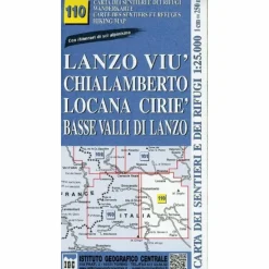 Outlet IGC ITALIEN WK 110 CHIALAMBERTO - Wanderkarte Wanderkarten Und Winterkarten|Wanderkarten Und Winterkarten